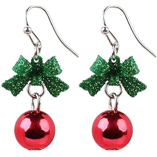 Weihnachtsohrringe Damen – 12-teiliges Set Mit Schneeflocke, Schneemann & Weihnachtsbaum