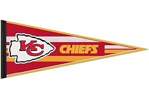 NFL Kansas City Chiefs WCR63771813 Carded Classic Pennant, 12 x 30 by WinCraft