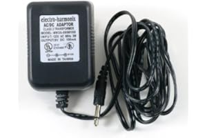 ELECTRO-HARMONIX Elektro-harmonix Bloc d'alimentation 9 V DC/100 mA/Jack 3,5 mm compatible avec Big Muff, Bassballs, Small Clone, Small Stone, Dr. Q, Mini Q-Tron, Double Muff, Pulsar, etc.