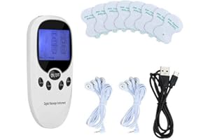 PXIN Tens Machine for Pain Relief, Electric Muscle Massager with 8-Pad Pulse Muscle Stimulator for Arthritis & Muscle Stiffness, Soreness and Aches