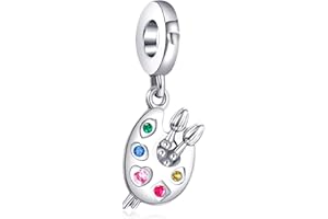 MITSOKU Arbre de Noël dessin animé animaux Charm Bracelet de femme Collier en argent 925 Bijoux Noël, Anniversaire, Halloween Cadeau de fille