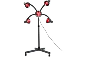 Pixier Casco Asciugacapelli In Piedi,950w Orbitante Infrarosso Asciugacapelli Parrucchiere Asciugatura Professionale Capelli Colore Processore Rotazione A 360 °,altezza Regolabile