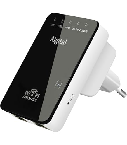 WiFi Répéteur Aplificateur, 2.4G/300bps Wireless Booster Repeater