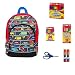 Back to School Cars and Trucks Kids Backpack for boys or girls. 53 Count School Supplies Bundle RS.3800.00