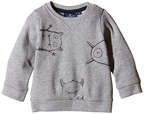 TOM TAILOR Kids Baby Boys Sweatshirt -  Grey - 3-6 Months