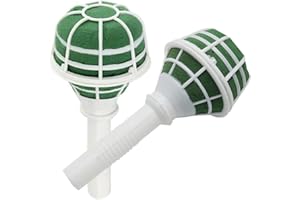 ZAAWUUT Lot de 2 supports de bouquet de fleurs, poignée en mousse pour bouquets de mariée, arrangements floraux, fournitures de jardinage de mariage (2)