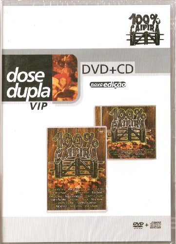 Preisvergleich Produktbild DVD + CD - 100 % Caipira ao vivo dose dupla