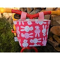 Lenkertasche Fahrradkörbchen Häschen rosa pink