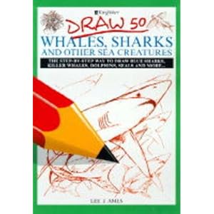 Draw 50 Whales, Sharks and Other Creatures
