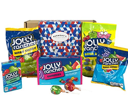 Caja De Regalo Jolly Rancher Selección De Caramelos Americana - Cesta Exclusiva Para Burmont's