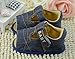 DEHANG Boys Toddler Jean Sandal Shoes Little Kid Indoor Shoes Blue 9-12 Month