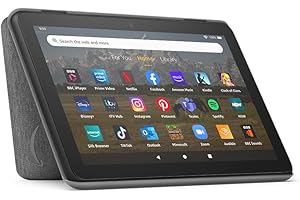 Amazon Fire HD 8 tablet cover | Only compatible with 12th-generation tablet (2022 release), Grey