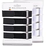 WALDHAUSEN Bandagenhalter auf Karte, 4er Set, weiß, weiß