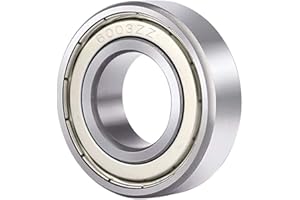 ANGEEK 1 cuscinetto a sfera 6003 ZZ 17 mm x 35 mm x 10 mm cuscinetti a sfera a doppia protezione per fai da te, banchi rotanti, motori, stampanti 3D, fresatrici, vari dispositivi meccanici, ecc.