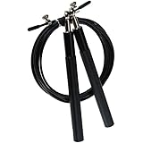 HUOHUOHUO Corda per Saltare Adulti Classica,Corda per Saltare Fitness Brucia Grassi,Jump Rope Boxe,Speed Jump Rope,Corda per 