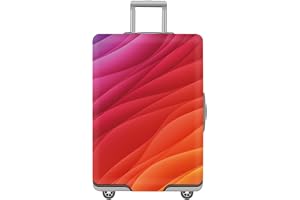 Cazqgoy elastiskt resefodral skydd resväska skydd fodral med dragkedja bagageskydd för 45–71 cm, tvättbart bagageskydd, färg, S, modern