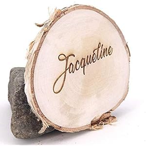 Baumscheibe - Platzkärtchen, Tischdekoration, Tischkärtchen Hochzeit, Geburtsgeschenk, Geburtstagsgeschenk, Weihnachtsgeschenk