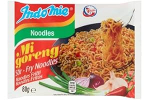 GENERIC Indomie Mi Goreng Stir Fry Noodles 80g Pack of 40 by Purple Pantry Foods