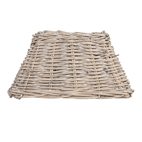Clayre & Eef 6RO0255 Lampenschirm Rattan ca. 31 - 19 H 19 cm / E27