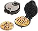 Produktbild Waffeleisen | Waffelmaker | Waffelautomat | Stufenloser Temperaturregler | Antihaftbeschichtung | Cool-Touch-Technologie | (Edelstahl/Schwarz, 4 Waffeln)
