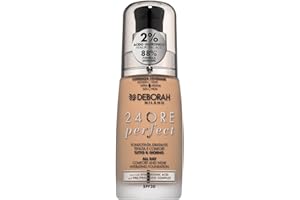 Deborah Milano 24-godzinny płynny podkład nawilżający SPF 20, N.2 True Beige, 30,0 ml, 1