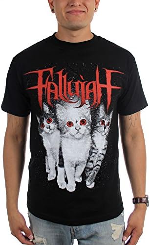 Fallujah - Mens Cats T-Shirt, X-Large, Black