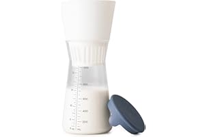 Chef'n - Machine à Lait Végétal, Préparez votre Propre Lait sans Produits Laitiers, Coffret Cadeau, Verre/Plastique, 1 L