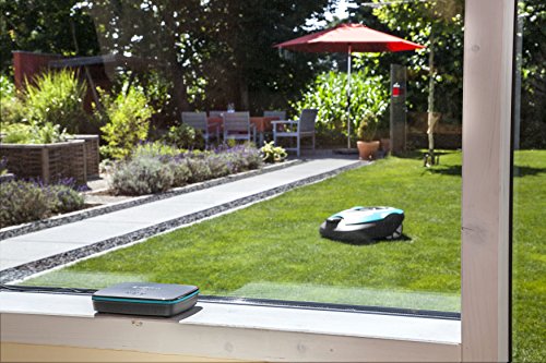 GARDENA 19060-60 smart SILENO Mähroboter, Vernetzung des Rasenmähers per smart Gateway mit dem Smartphone, Gardena smart App für iOS und Android erhältlich, Rasenroboter für Flächen bis 1000m², Steigungen bis zu 35%, mit 60 dB(A) besonders leise - 8