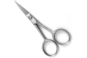 Man's Beard - Ciseaux de coupe pour finition - Barbe, moustache et Cheveux - Pour une coupe de précision professionnel - Facile d'utilisation - Haut de Gamme