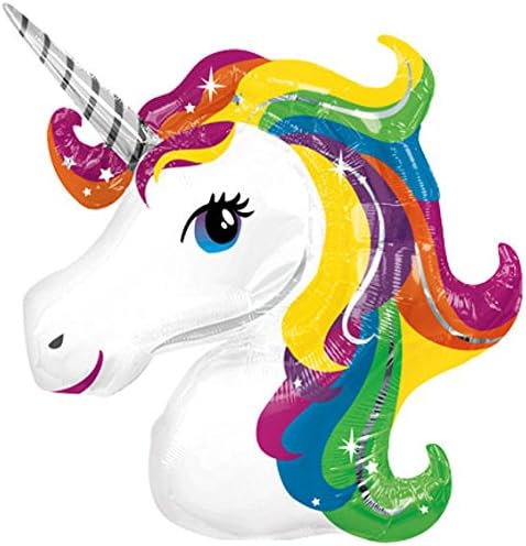 Foil Balloon Unicorn Unicorn Size: 84X74 CM