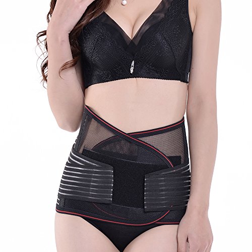 FITTOO Sport Adjustable Waist Trainning Trimmer Lumbar Compression Back Support Body Shaper Weight Loss Belt for Men & Women