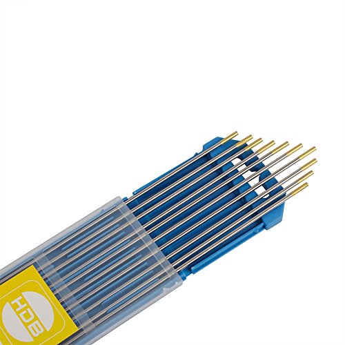 SPEED Wolfram Elektroede Nadel WL-15 Ø2,4 x 175 mm WIG Schweißen WL-15 Gold Ø2,4 x 175 mm 10pk - 3