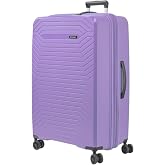 SISET Air Nova Large Travel Suitcase (23 kg) Expandable (76 x 52 x 30/33 cm), Made of Polypropylene, 4 Silent Double Wheels a