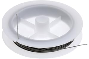 Toygogo Angelführer Edelstahl Angeldraht Stahllitze Drahtschnur - 0.30mm