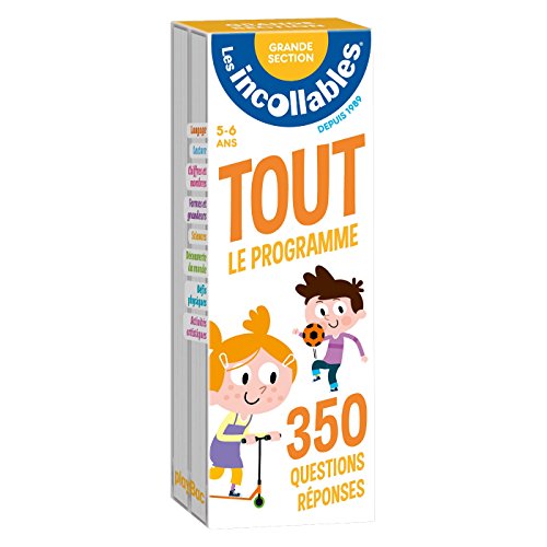 Les incollables - Tout le programme de la grande section - 5/6 ans: 350 question réponses pour rév Les incollables - Tout le programme de la grande section - 5/6 ans: 350 question réponses pour rév