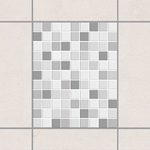 Fliesenaufkleber - Mosaikfliesen Winterset 25cm x 20cm, Setgröße:10teilig