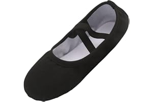 ZDQ Zapatillas de Danza Zapatos de Ballet Calzado de Danza para Niña y Mujer Tallas 22-45
