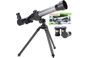 spier Télescopes pour enfants débutants, télescope réfracteur HD de 60 mm avec trépied astronomie pour adultes et enfants
