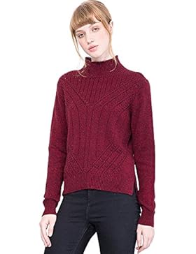 Donne Inverno Caldo Manica Lunga Maglione Felpa Jumper Pullover Delle Parti Superiori PD0054