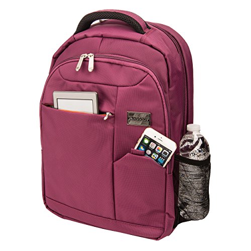 VanGoddy Germini Series Gepolsterte Laptop / Ultrabook Backpack-Rucksack, für Uni, Schule, Reise, mit gefütterter Laptop-Einlage, Abmessungen (Schwarz) - 5
