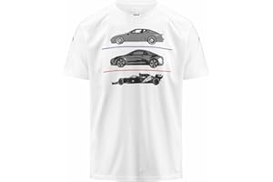 Kappa - T-Shirt Argla BWT Alpine F1 Team 2023 Blanc pour Homme