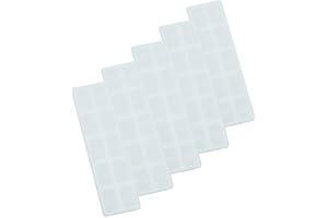 HOME SMART 1000 x Plastic Window & Glazing Packers 3mm White, Flooring & Framing Spacers Packers, Flat Window Wackers, Dry Lining Plastic Packers, Ideal for Cladding, Flooring, Glazing