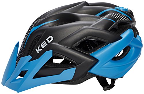 KED Status Helmet Junior Blue Black Matt 2017 mountainbike helm downhill - 3