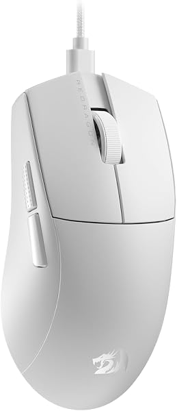 Redragon M724 Gaming Mouse, Wired, White, 3327