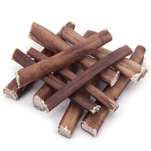 Best Pet Supplies, Inc. BPS - FDA & USDA Certified Thick Plain Bully Sticks - 6", 10 Pcs/pk, Odor Free