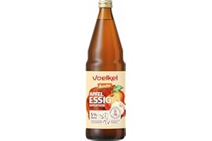 Voelkel Aceto di mela biologica, torbido, demetro (2 x 750 ml)