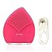 SUNMAY Sonic Facial Cleansing Brush and Massager, Anions Import FDA Grade Silicone, Rechargeable Waterproof Anti-Aging Face Body Exfoliator Makeup Tool Updated Version