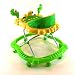 baby walker sea explorer activity board music & lights 3 height adjustable with interactive sounds choice of 6 colours (Green/Lemon)
