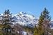 Produktbild Alu-Dibond-Bild 140 x 90 cm: "View of the resort Hemsedal village.", Bild auf Alu-Dibond