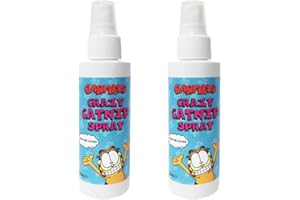 BargainsMania Garfeld Crazy Catnip Spray 100ml - Pack of 2 - Perfect Treat For Your Furry Friend!